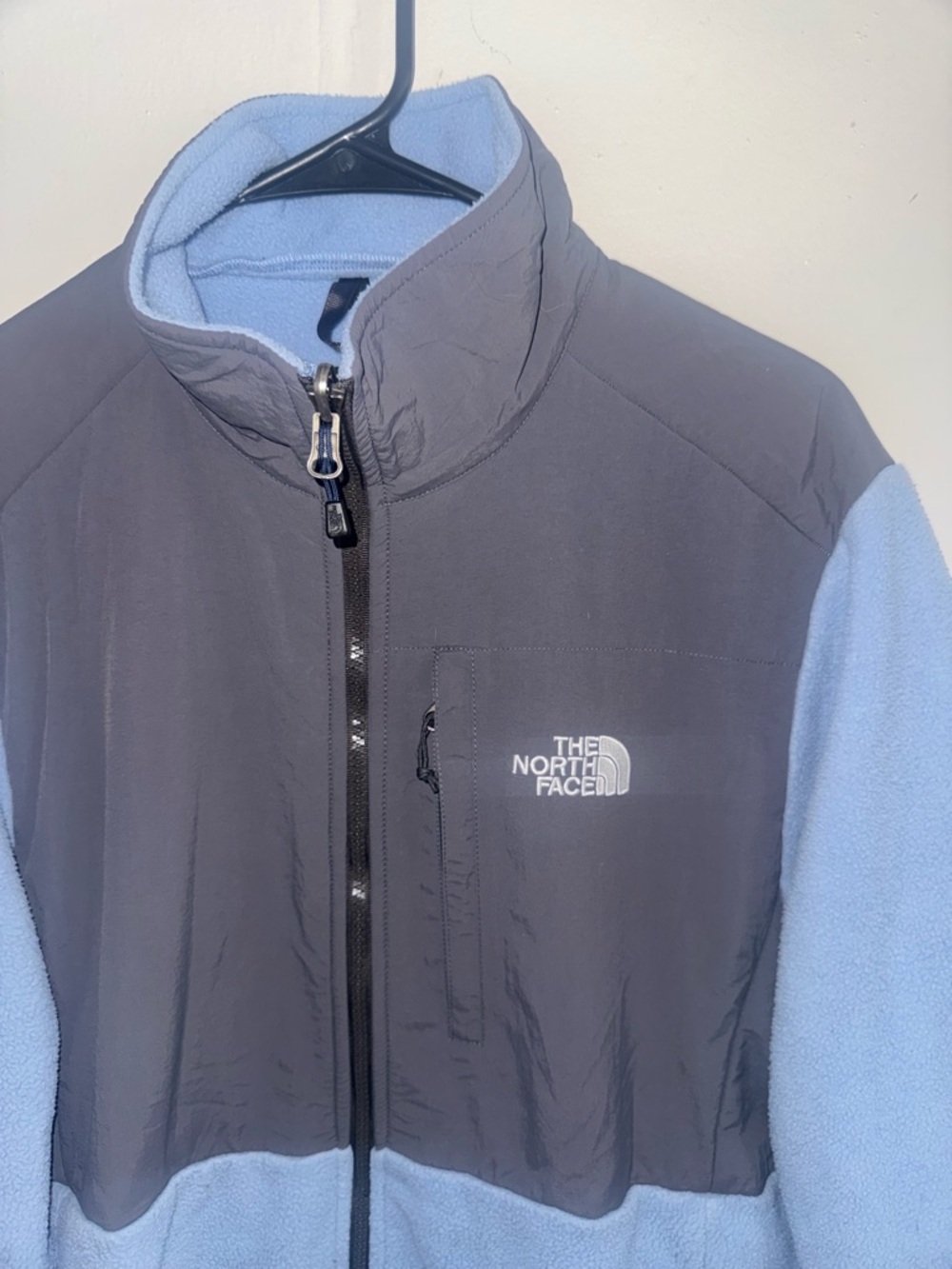 The North Face Denali Blue Full Zip Winter Fleece Jacket Womens Size XL - Picture 2 of 5